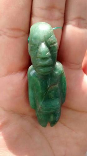 figura autentica de jade perteneciente a la c - Imagen 2