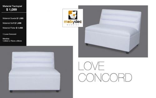  love seat   love lounge   love concord   - Imagen 2