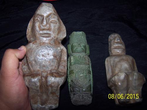 Vendo monolitos mayas y olmecas de jade 800  - Imagen 1