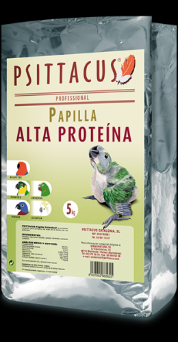 PAPILLA PSITACUS ALTA PROTEINA 5kg PARA LOROS - Imagen 1