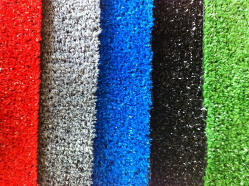 Pasto alfombra en (colores azul negro rojo  - Imagen 1