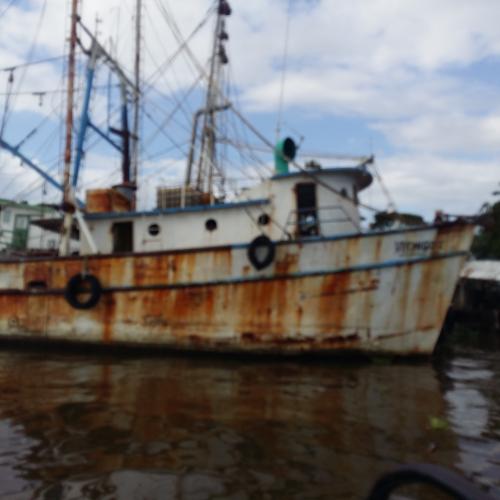 vendo barco camaronero en coatzacoalcos motor - Imagen 2