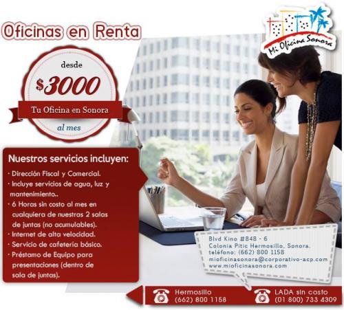 Renta de Oficinas desde 3000 mxn  Renta de of - Imagen 1
