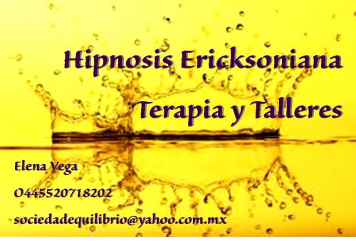 Hipnosis Ericksoniana terapia y taller corta - Imagen 1