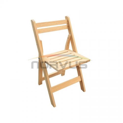 Vendo lote de 50 sillas de madera de estructu - Imagen 1