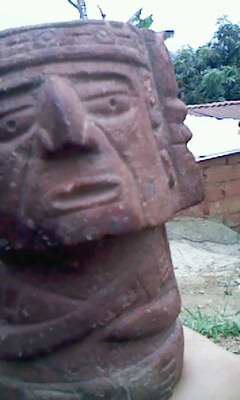 vendo pieza arqueologica maya excelente cond - Imagen 1