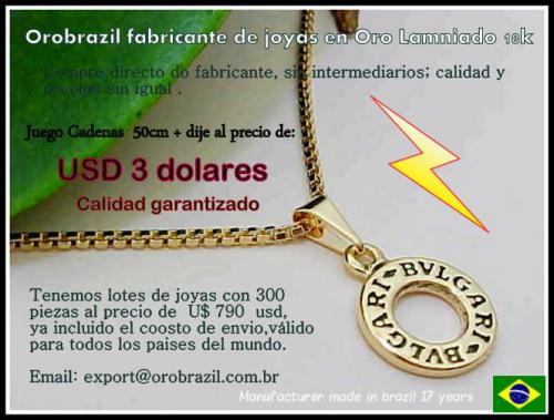 Orobrazil  és fabricante Brasileño joyerias - Imagen 1